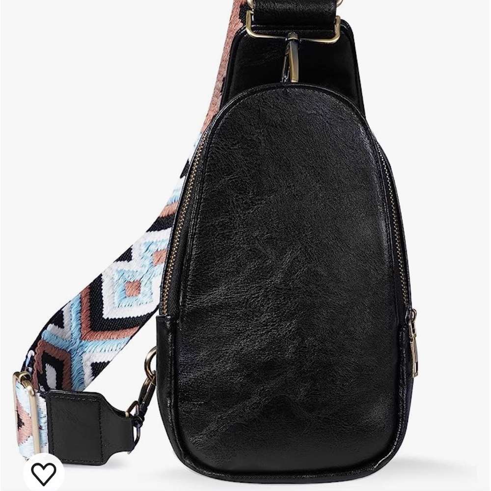 Unbranded sling bag. Brand new without tags.